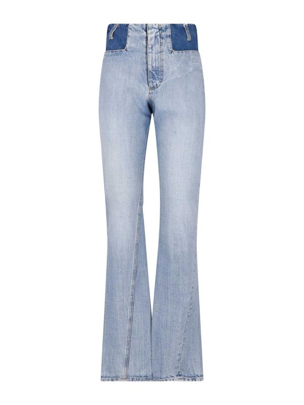 Maison Margiela: Straight Leg Jeans - Straight Leg Jeans - Blau