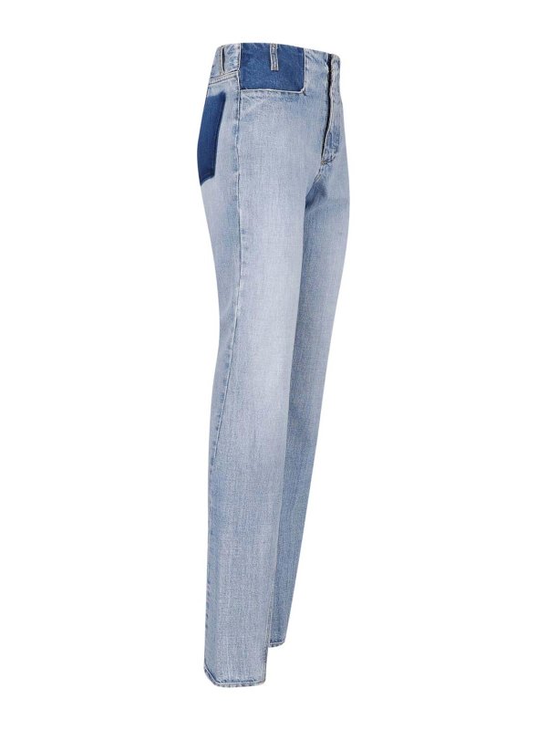 The Best Shops Maison Margiela: Straight Leg Jeans - Straight Leg Jeans - Blau