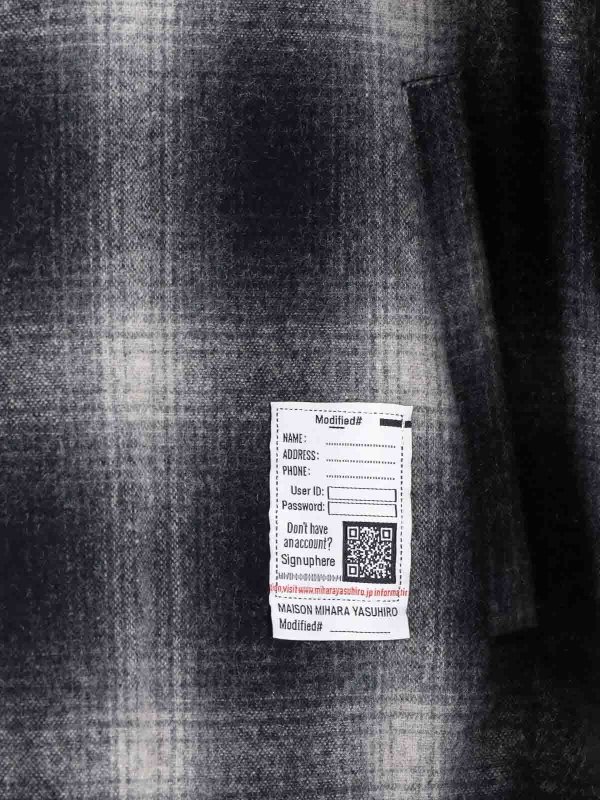 Hemd - Schwarz shop online: MAISON MIHARA YASUHIRO