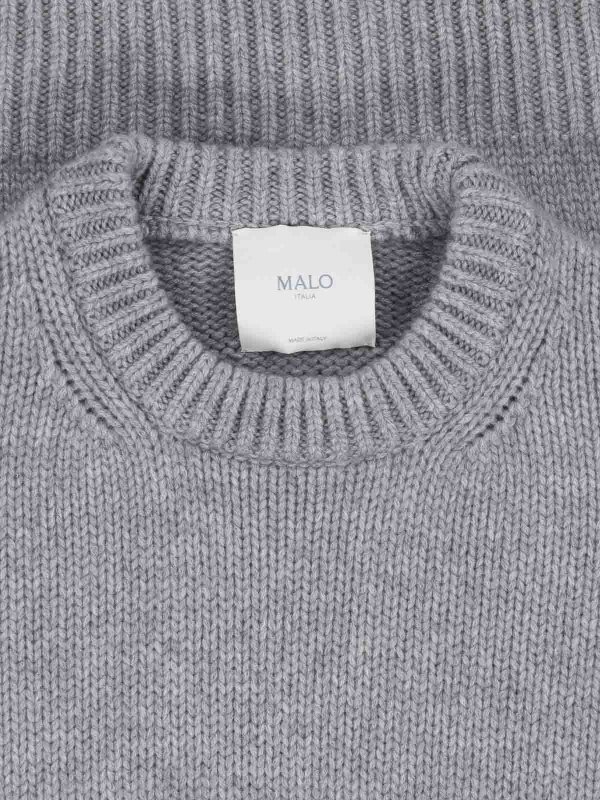 The Best Shops MALO: クルーネック - クルーネック - グレー