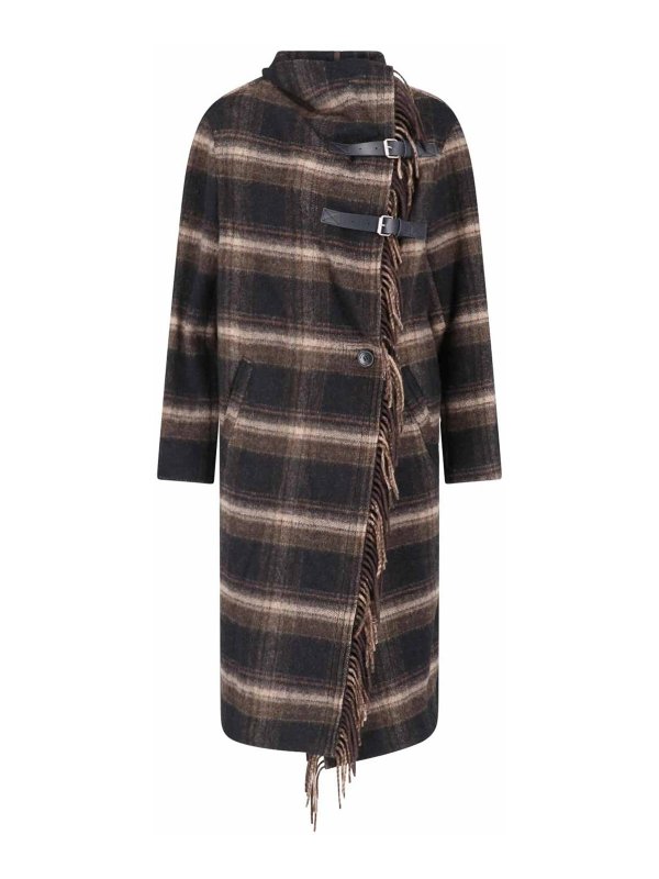 Isabel Marant Etoile: ニーレングスコート - 膝丈コート - ブラウン