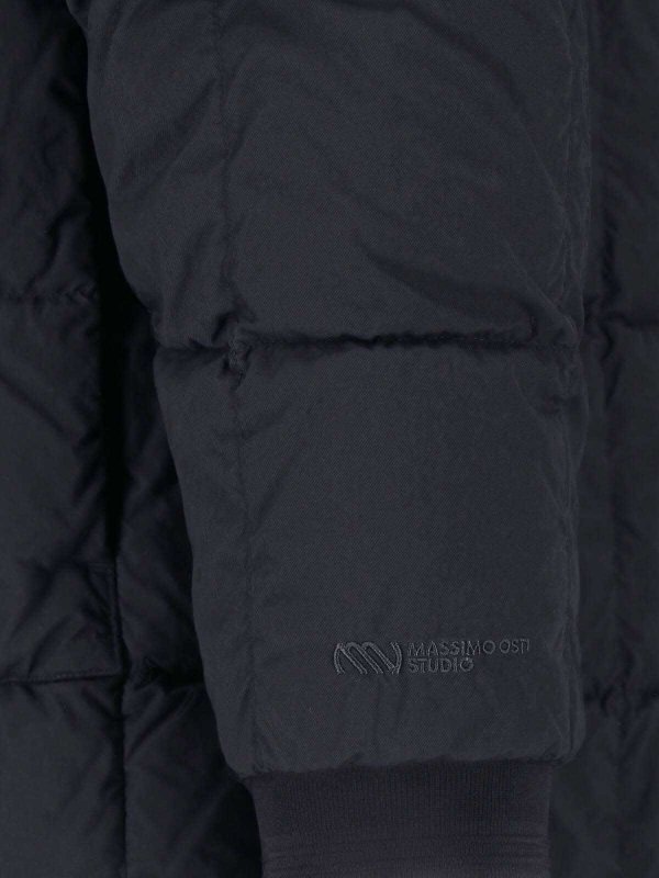 ダウンジャケット - 黒 shop online: MASSIMO OSTI STUDIO