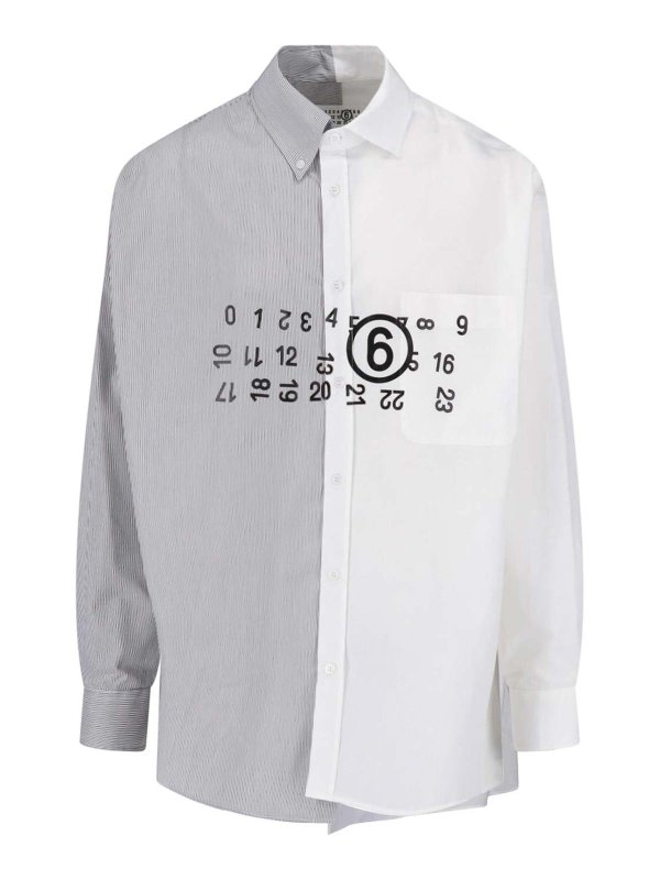 MM6 MAISON MARGIELA: シャツ - シャツ - 白