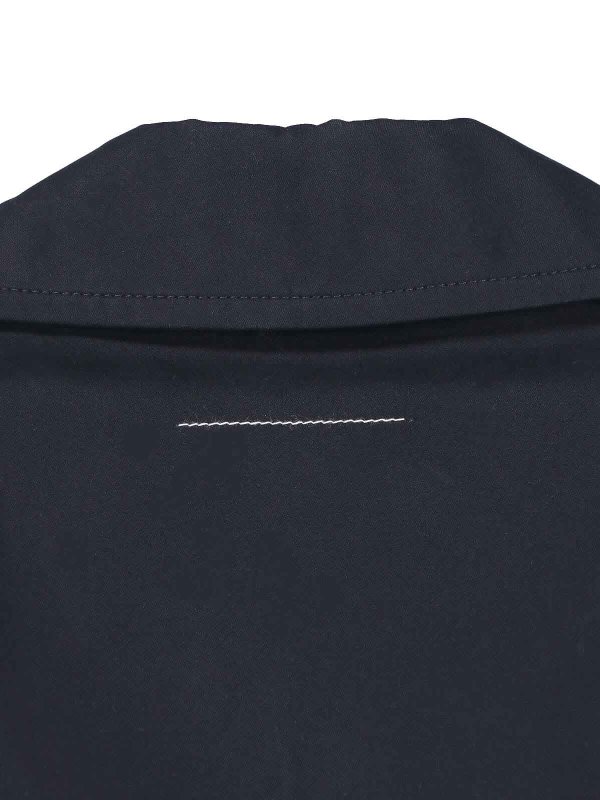 Trenchcoat - Schwarz shop online: MM6 MAISON MARGIELA