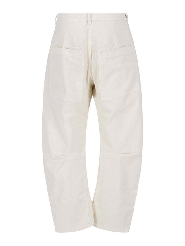 NILI LOTAN: Casual Hosen online - Casual Hose - Creme