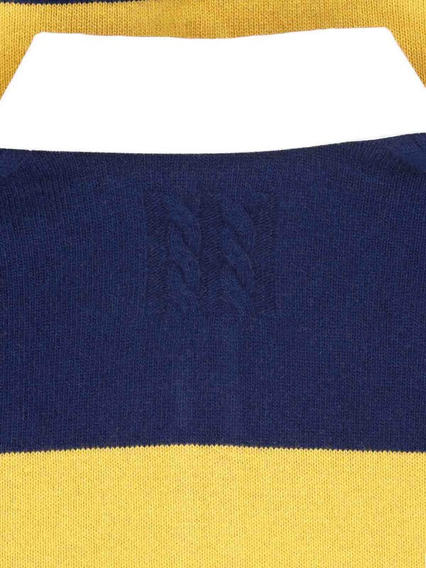 The Best Shops NILI LOTAN: Strickpullover mit Rundhalsausschnitt - Rundhalspullover - Bunt