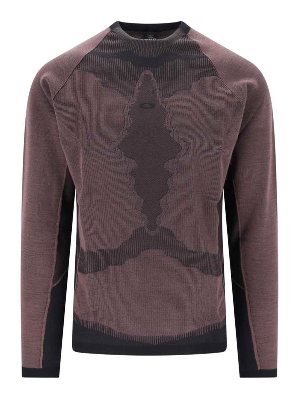 OAKLEY: crew necks - Latutide Veil Technical Jersey