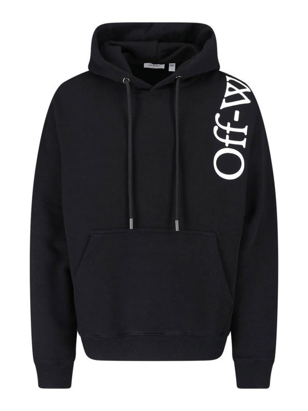 OFF-WHITE: スウェット＆セーター - スウェットシャツ/セーター - 黒