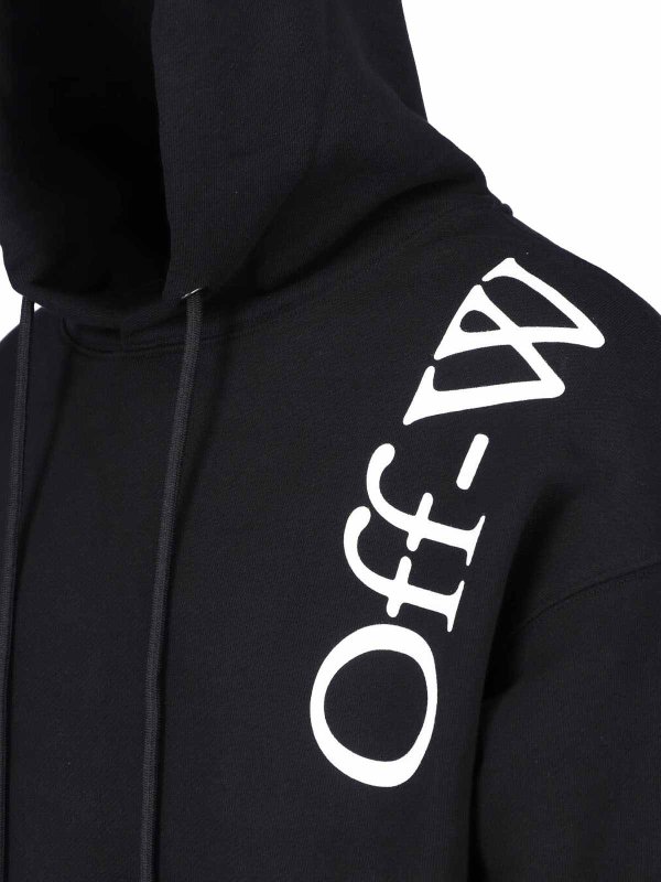 The Best Shops OFF-WHITE: スウェット＆セーター - スウェットシャツ/セーター - 黒