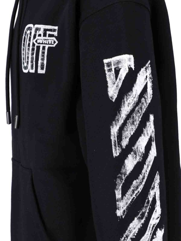 The Best Shops OFF-WHITE: Sweatshirts und Pullover - Sweatshirt - Schwarz