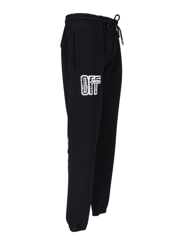 The Best Shops OFF-WHITE: Casual Hosen - Casual Hose - Schwarz