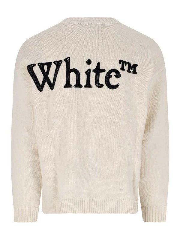 OFF-WHITE: クルーネック online - クルーネック - クリーム
