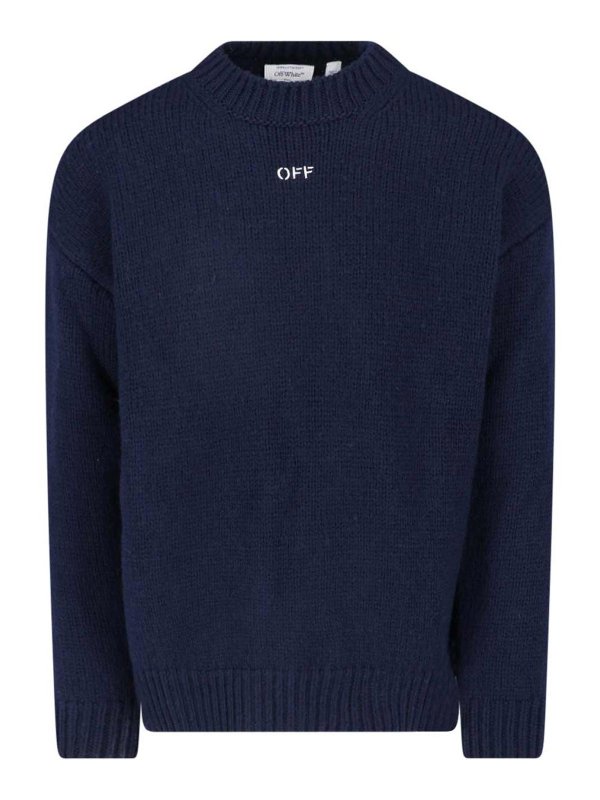 OFF-WHITE: crew necks - Wool Sweater