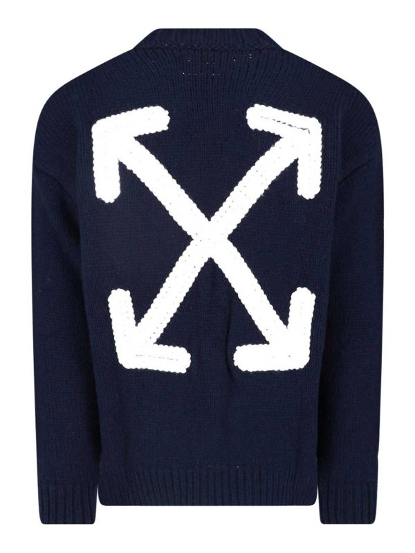 OFF-WHITE: crew necks online - Wool Sweater