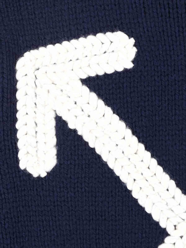 The Best Shops OFF-WHITE: crew necks - Wool Sweater