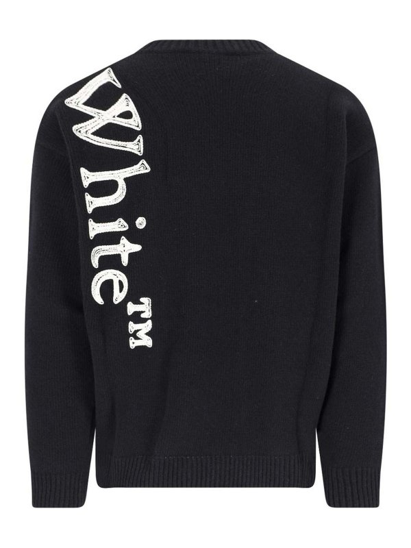 OFF-WHITE: クルーネック online - クルーネック - 黒
