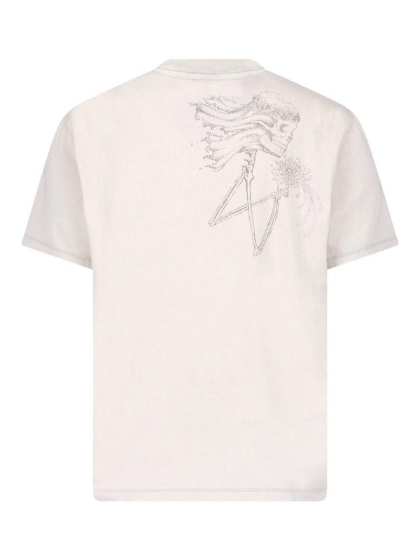 OUR LEGACY: T-shirts online - T-Shirt - Creme