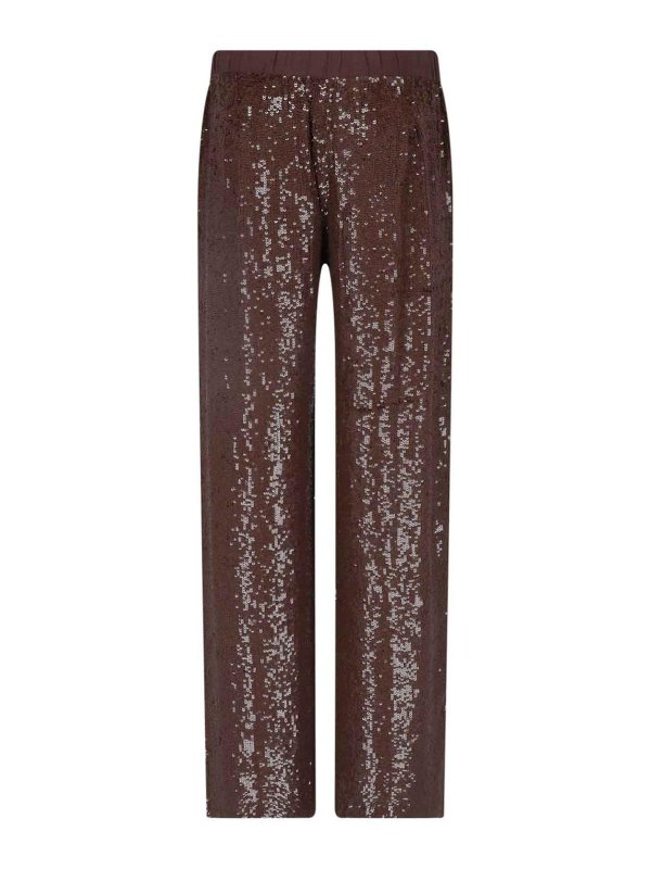 P.A.R.O.S.H.: casual trousers online - Sequin Pants