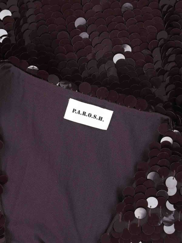 The Best Shops P.A.R.O.S.H.: Tops & Tank tops - Sequin Top