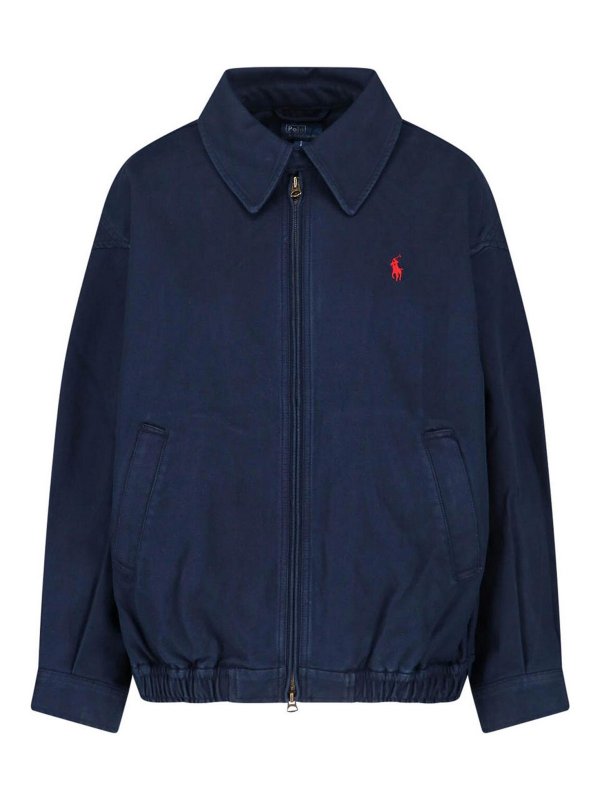 POLO RALPH LAUREN: blazers - Zip Logo Jacket