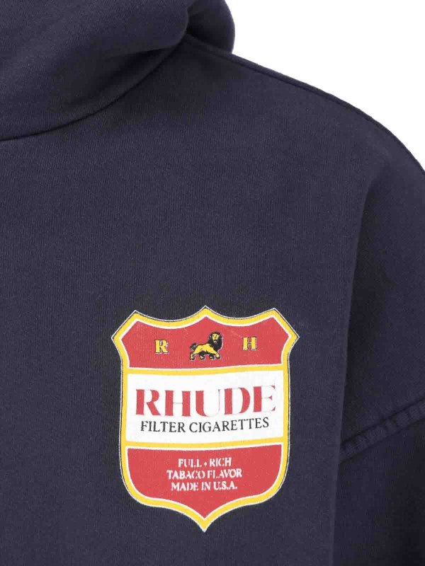 The Best Shops RHUDE: Sweatshirts und Pullover - Sweatshirt - Schwarz
