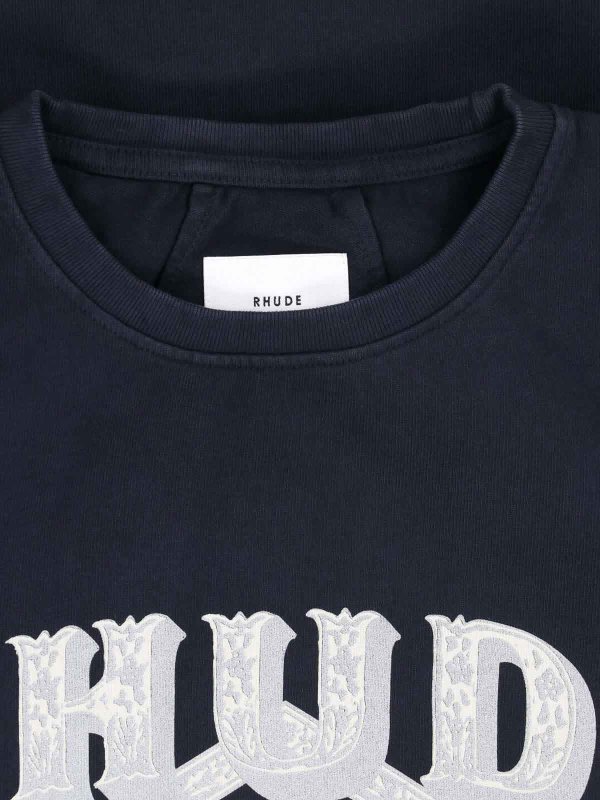 The Best Shops RHUDE: Camisetas - Camiseta - Negro