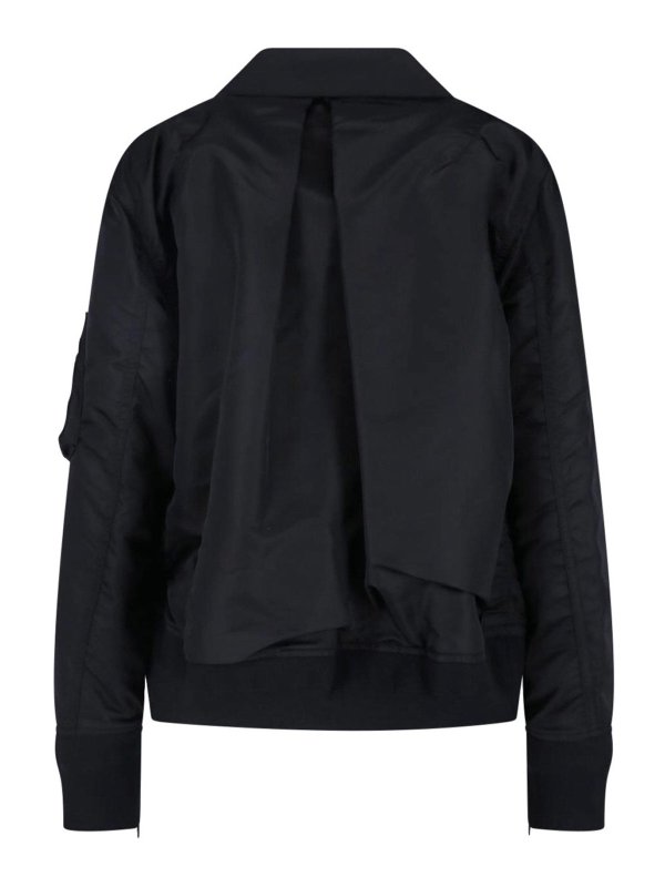 Sacai: ブレザー online - ブレザー - 黒