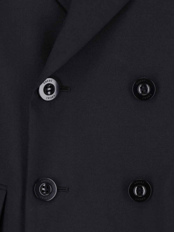 ブレザー - 黒 shop online: Sacai