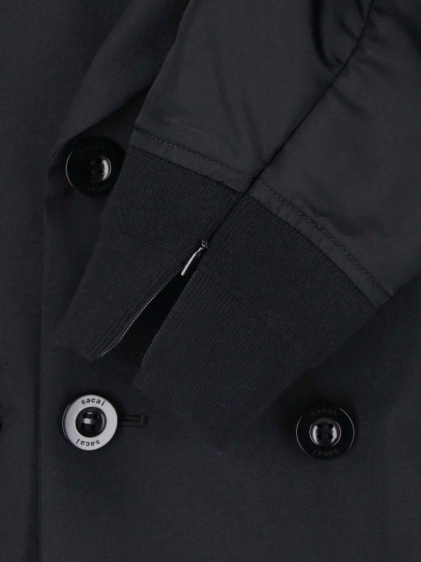 Sacai buy online ブレザー - 黒
