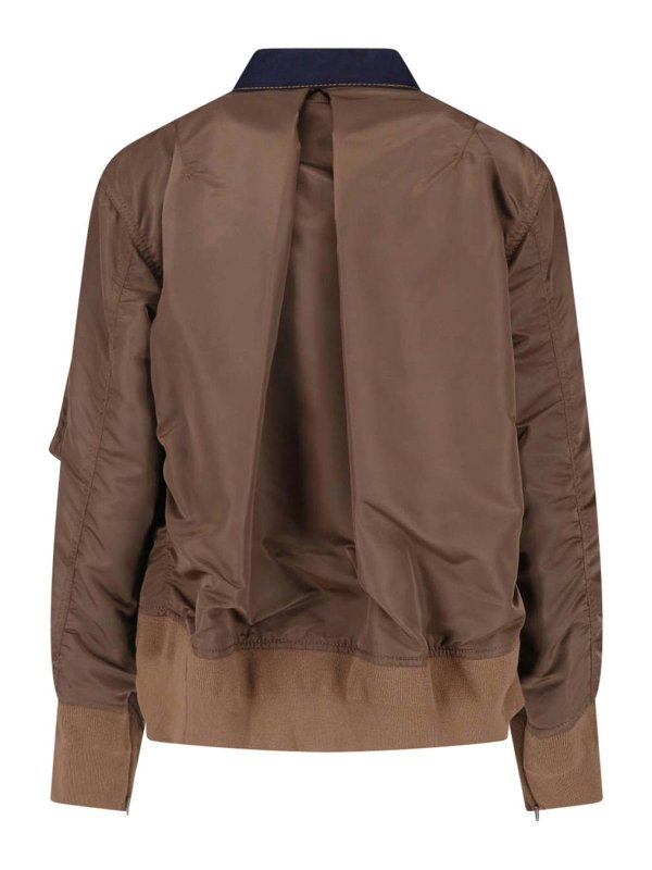 Sacai: Vestes de costume online - Blazer - Bleu