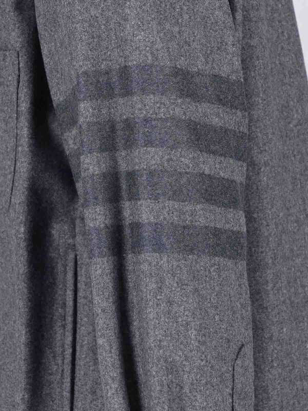 The Best Shops THOM BROWNE: Hemden - Hemd - Grau