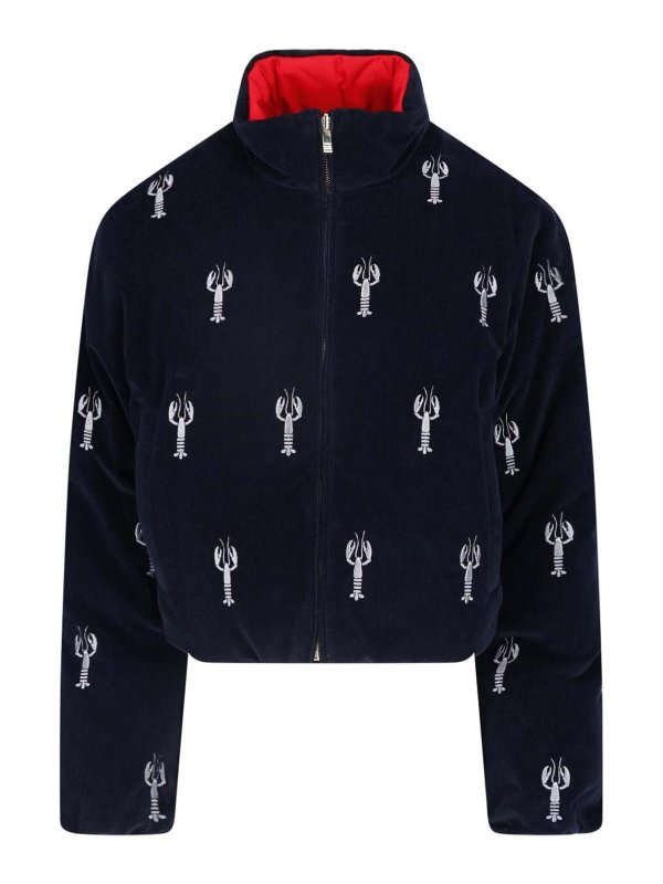 THOM BROWNE: giacche blazer - Giacca Cropped Reversibile