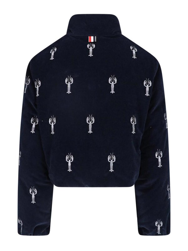 THOM BROWNE: giacche blazer online - Giacca Cropped Reversibile