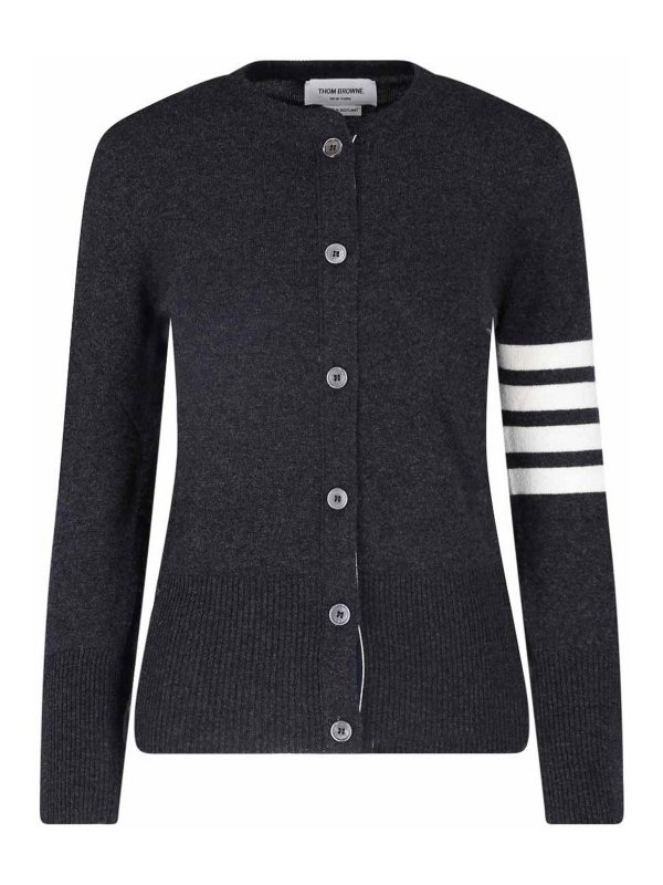 THOM BROWNE: カーディガン - カーディガン - グレー