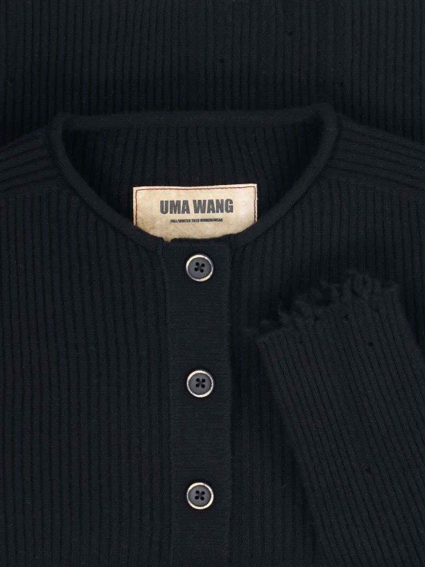 The Best Shops UMA WANG: カーディガン - カーディガン - 黒