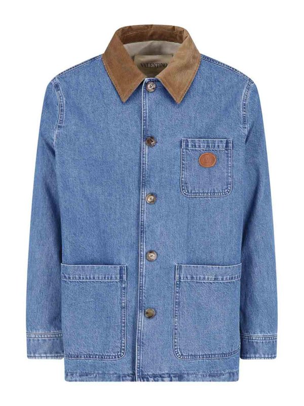 VALENTINO GARAVANI: Blazer - Blazer - Hellblau