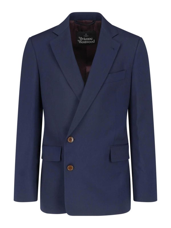 VIVIENNE WESTWOOD: Blazer - Blazer - Blau