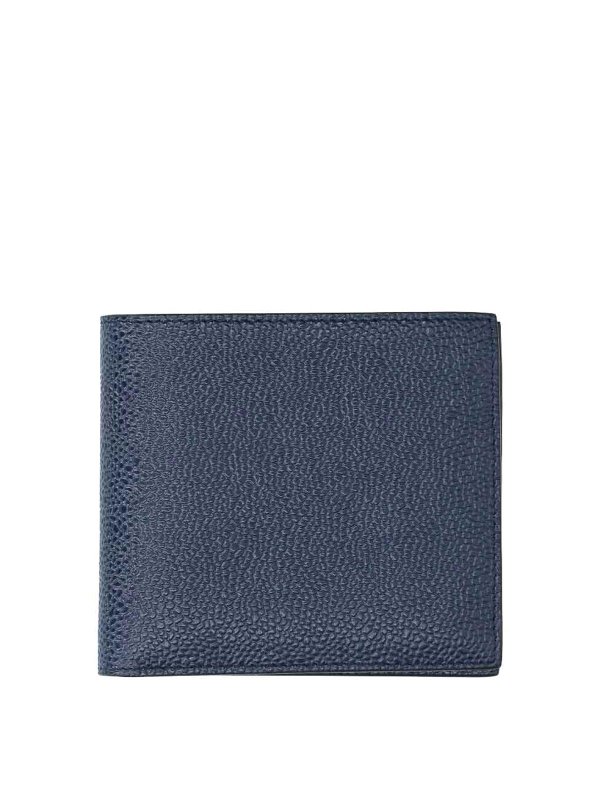 THOM BROWNE: wallets & purses - Leather Wallet
