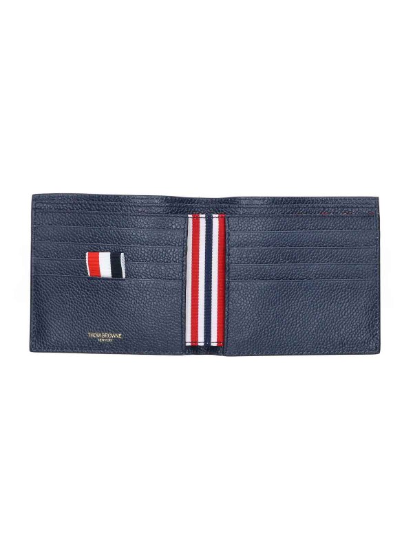 THOM BROWNE: wallets & purses online - Leather Wallet