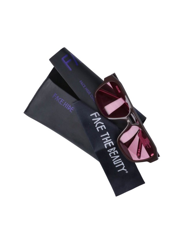 The Best Shops FACE.HIDE: Lunettes - Lunettes - Rouge