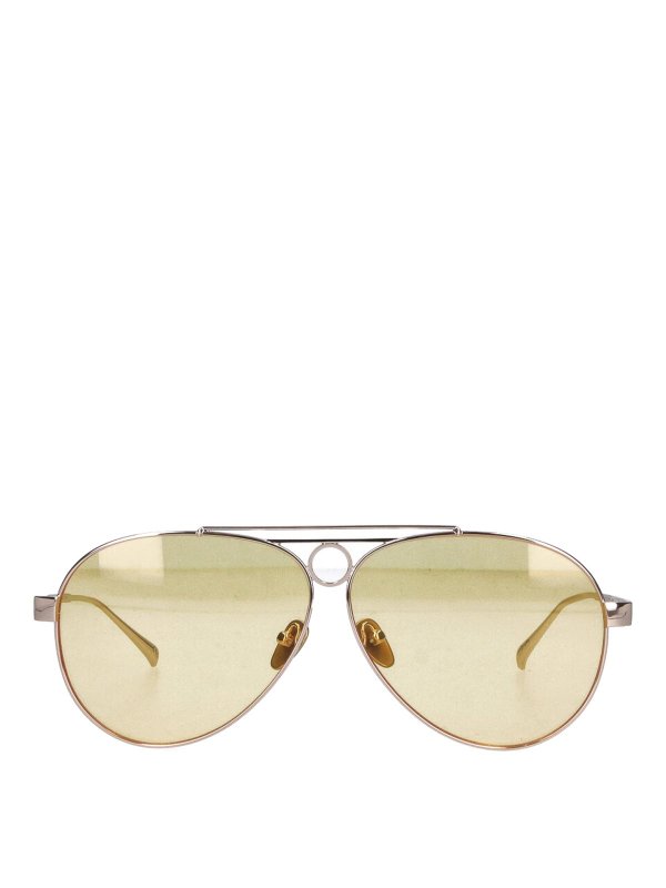 FACE.HIDE: Lunettes - Lunettes - Or