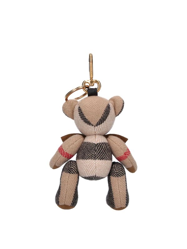 The Best Shops BURBERRY: key holders - Teddy Bear Keychain Charm