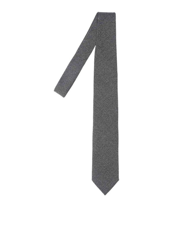 LARDINI: ties & bow ties - Virgin Wool Tie