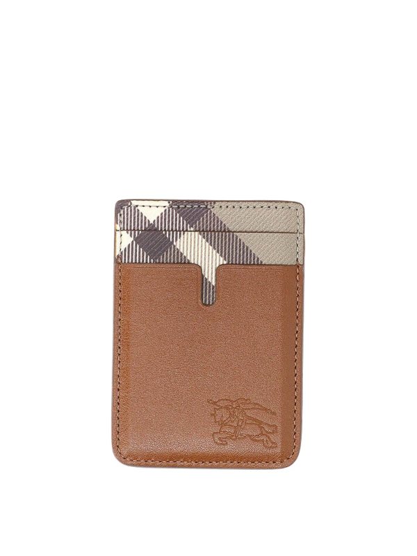 BURBERRY: 財布＆ポーチ - 財布 - ブラウン