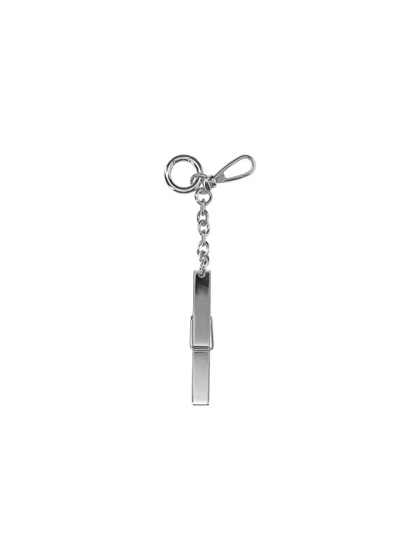 Maison Margiela: Schlüsselanhänger online - Schlüsselanhänger - Silber