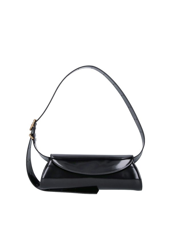 JIL SANDER: ショルダーバッグ - ショルダーバッグ - 黒