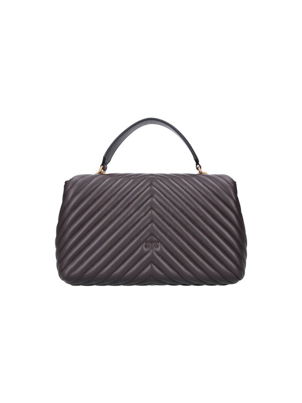 The Best Shops Pinko: Handtaschen - Shopper - Braun