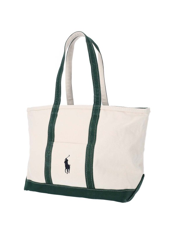 POLO RALPH LAUREN: トートバッグ online - トートバッグ - クリーム