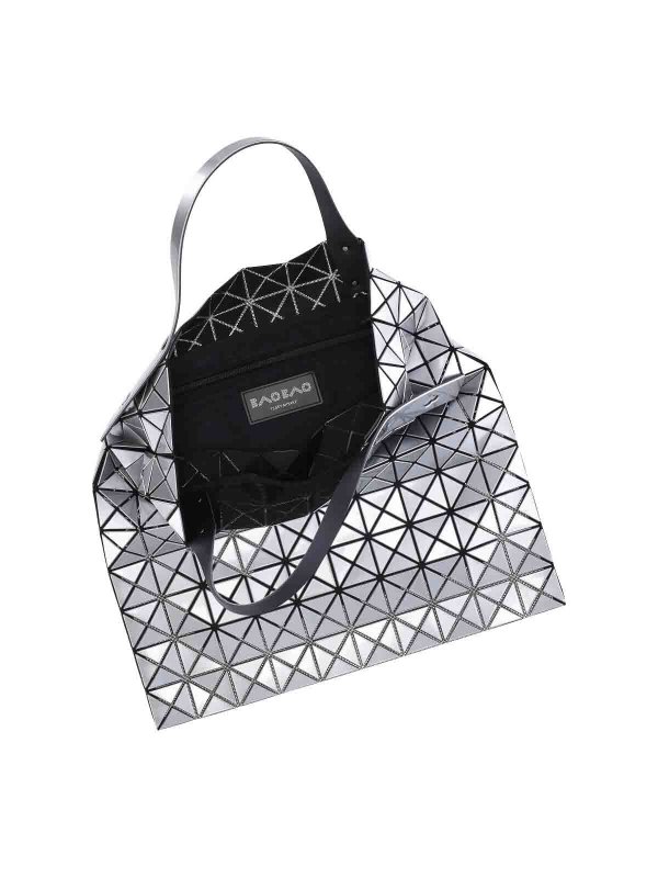 The Best Shops BAO BAO Issey Miyake: Handtaschen - Shopper - Silber