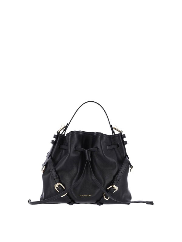 GIVENCHY: クロスボディバッグ - クロスボディバッグ - 黒